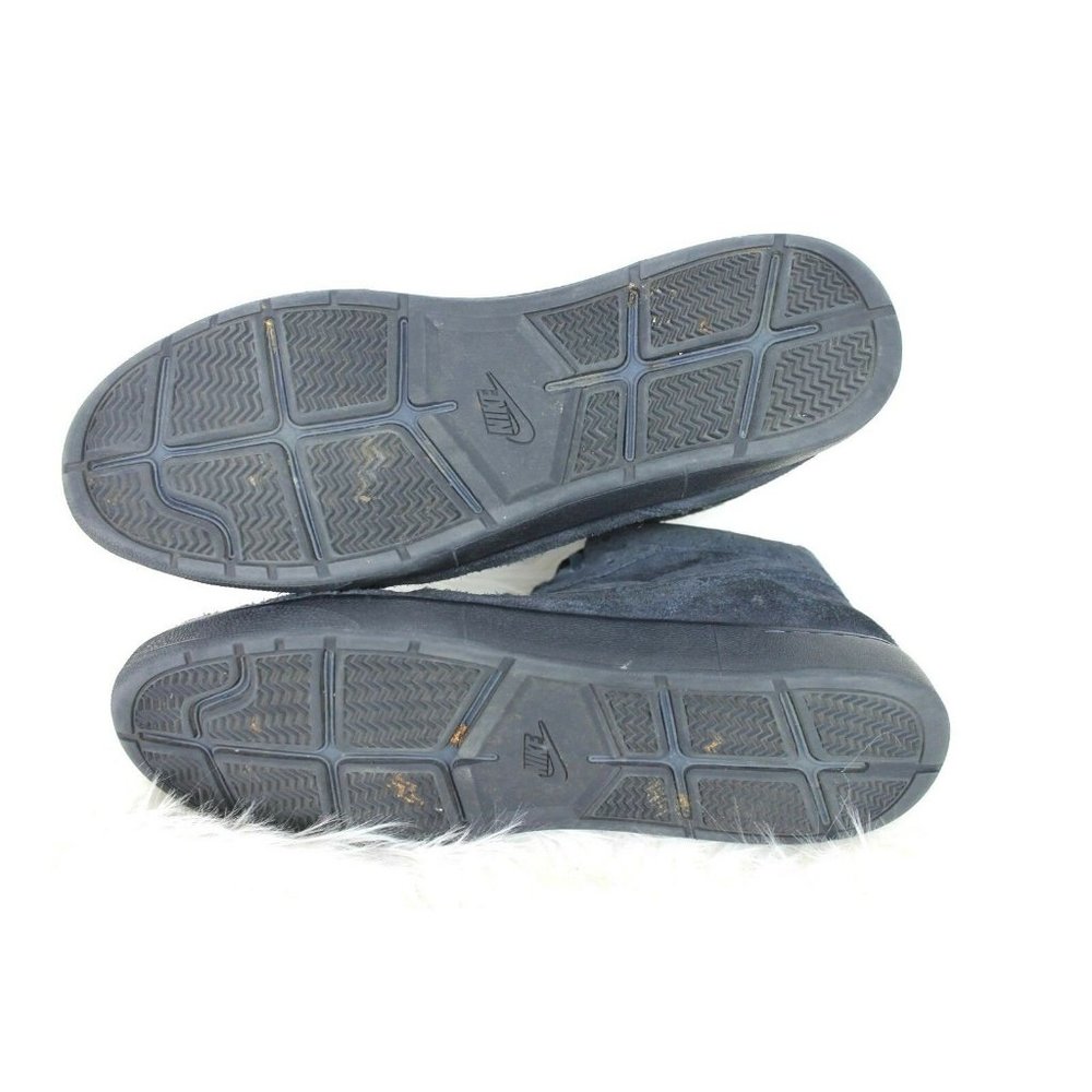 Nike NSW Tiempo Shoes size 14 Men 645330-440 Blue Suede Chrome Studs 2014 - Picture 7 of 8